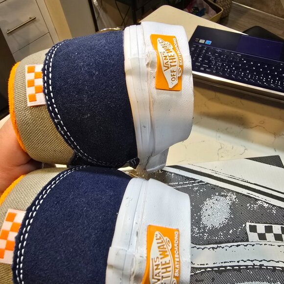 Vans Skate Half Cab Smoke / Navy VN0A5FCDY04 Skateboarding Shoes MENS 9 NEW - Picture 8 of 9